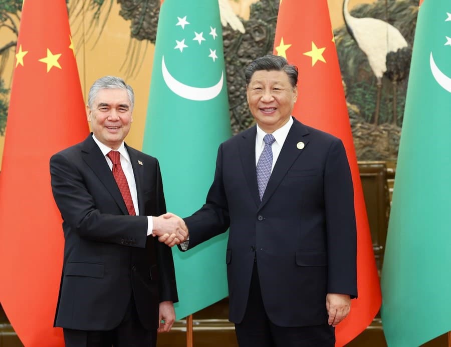 Gurbanguly Berdimuhamedov held talks with Xi Jinping