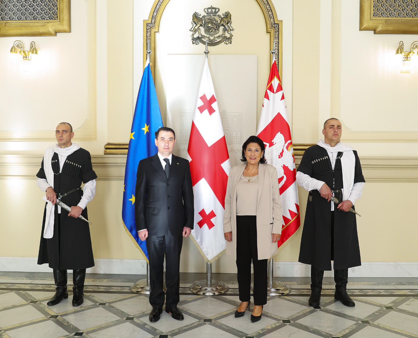 Ambassador of Turkmenistan presented his Credentials to the President of Georgia