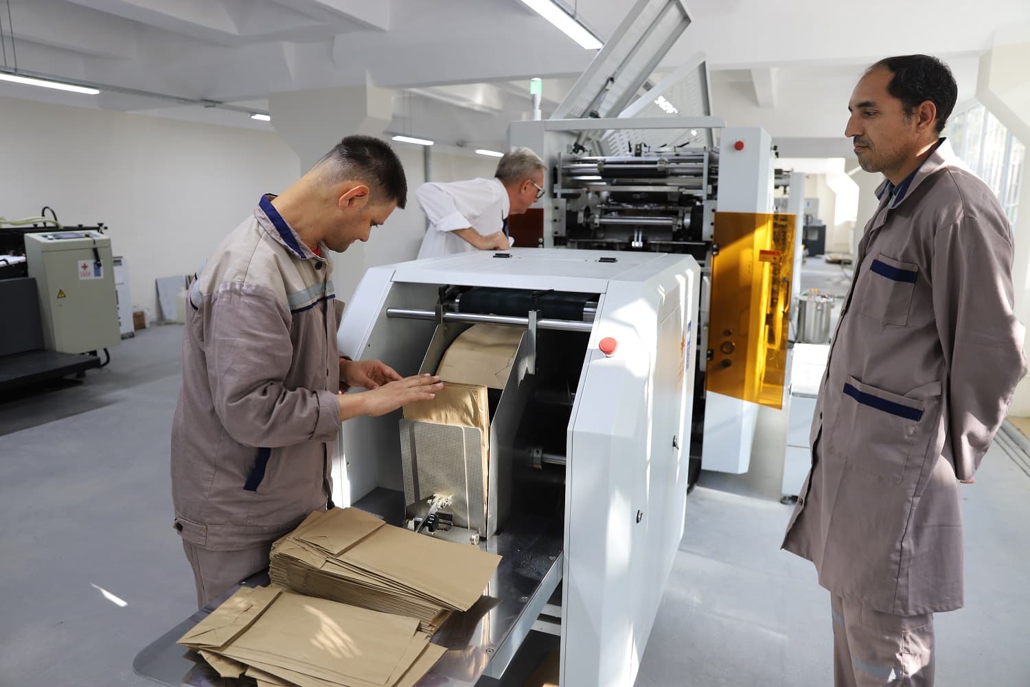 A workshop for employing people with disabilities has been improved in Ashgabat