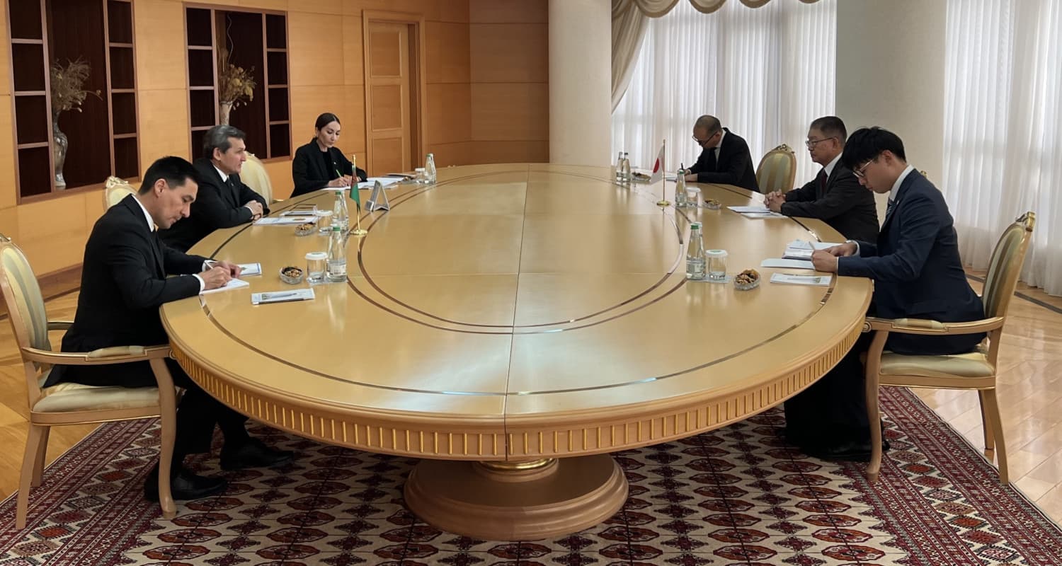The head of the Ministry of Foreign Affairs of Turkmenistan met with the Ambassador of Japan completing his diplomatic mission in Turkmenistan