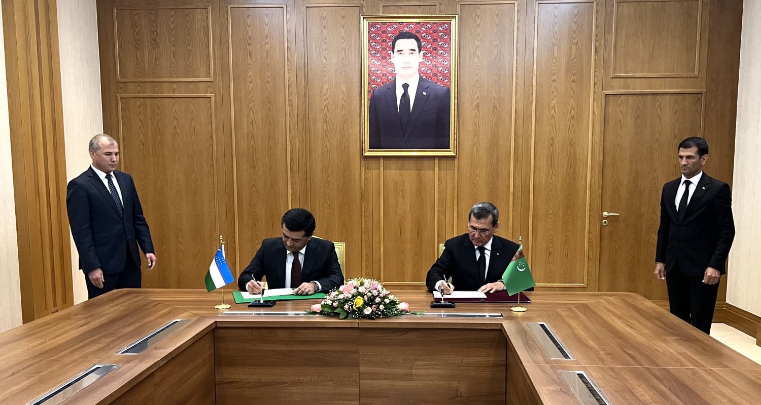 Ashgabat and Tashkent signed a Roadmap for cooperation