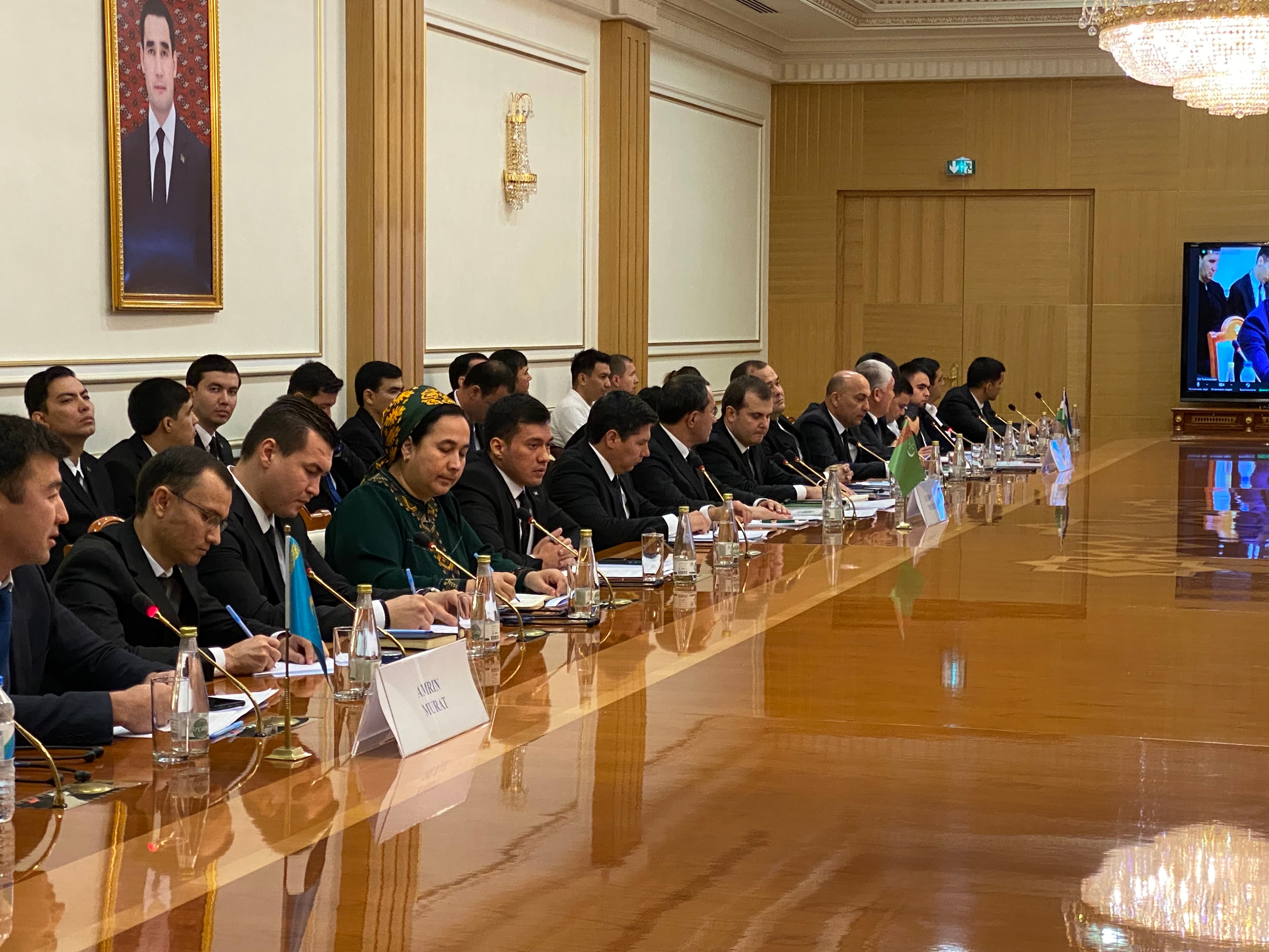 The 4th meeting of the Central Asia-Republic of Korea Business Council is being held in Ashgabat