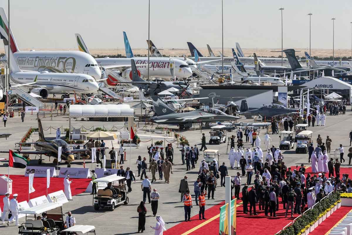 Visitors of the Dubai Airshow will receive a special stamp in their passport at the airport
