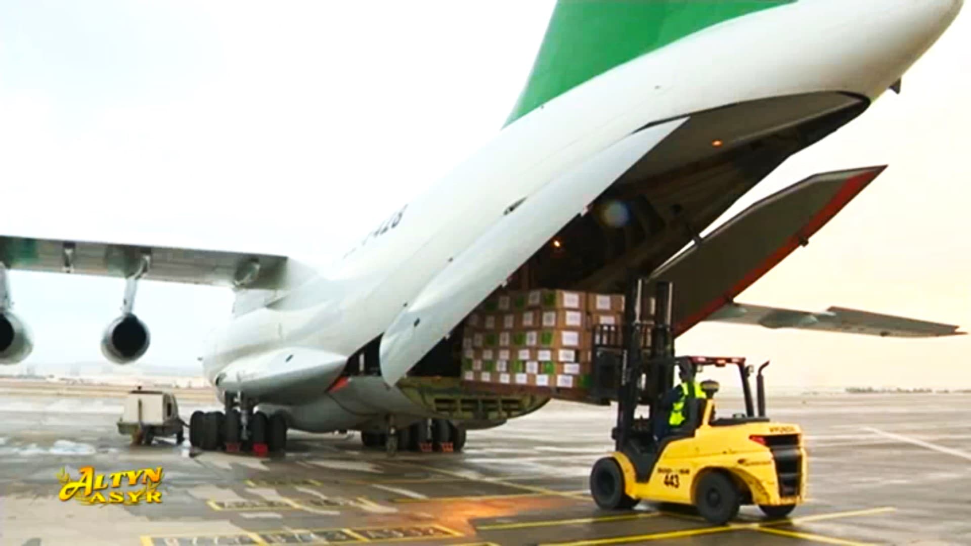 Turkmenistan sent humanitarian aid to Palestine