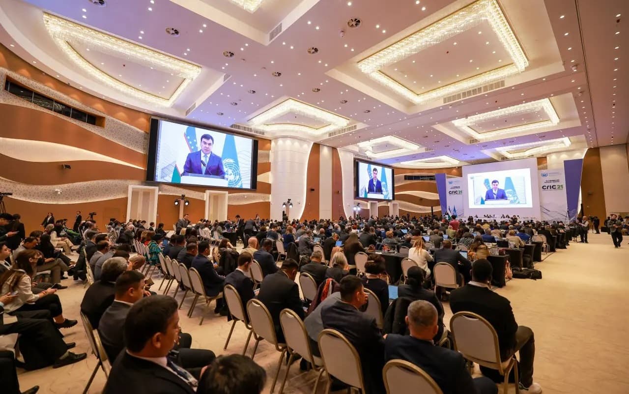 UN review session on combating desertification started in Samarkand