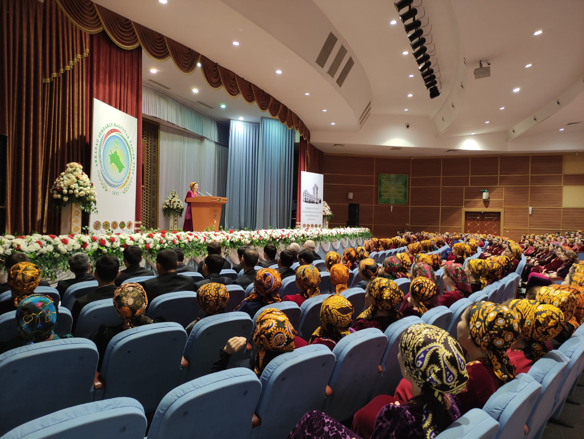 The Turkmenaragatnashyk Agency held an event in Ashgabat in honor of World Sustainable Transport Day