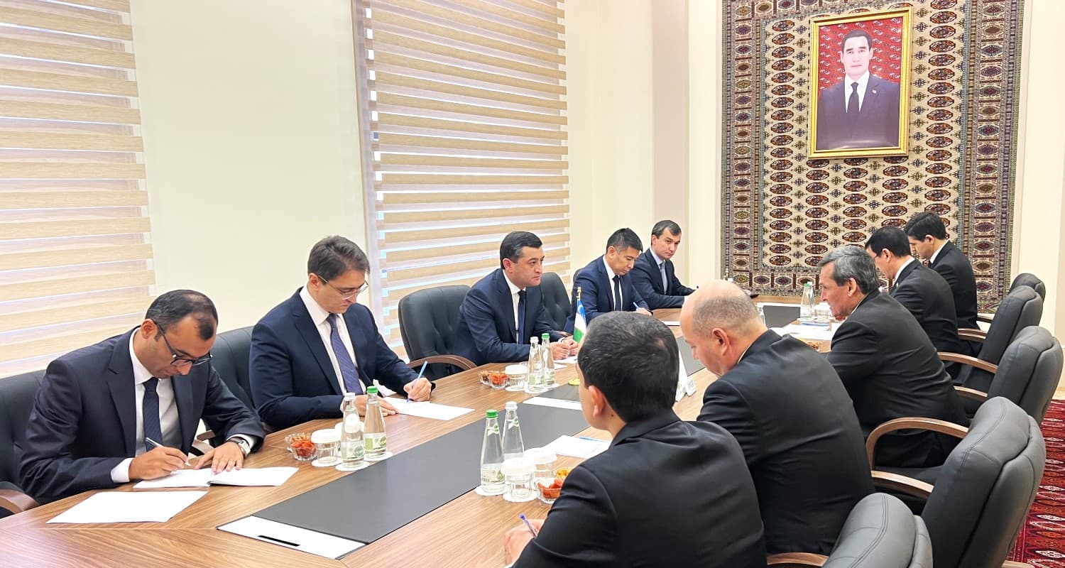 Uzbek Foreign Minister Bakhtiyor Saidov paid a working visit to Ashgabat