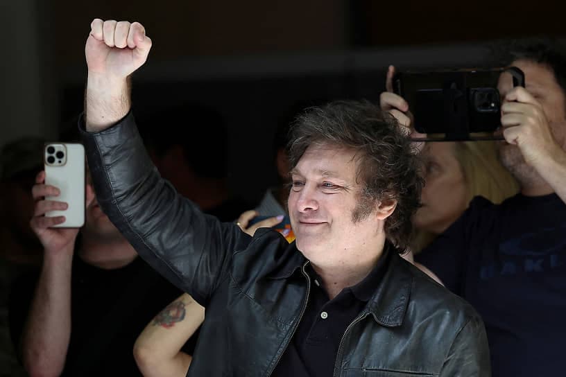 Javier Miley won the presidential elections in Argentina