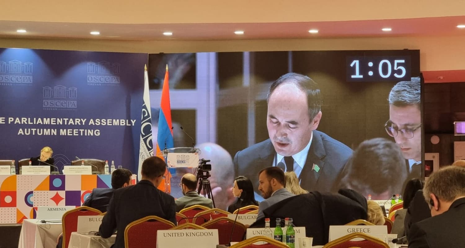 Turkmenistan is ready to develop a parliamentary dialogue based on neutrality and peacefulness