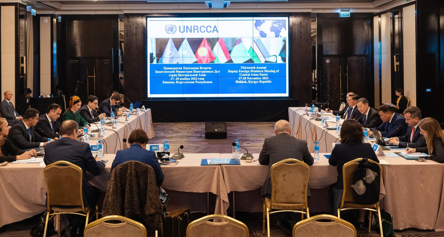 Mahri Bashimova participated in the meeting of the Deputy Ministers of Foreign Affairs of the Central Asian countries in Bishkek