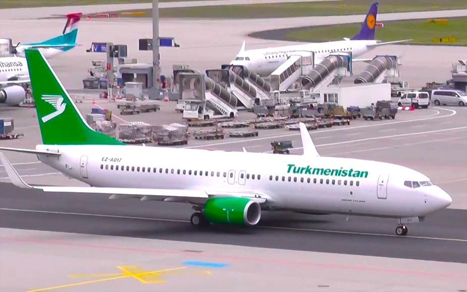 Turkmenistan airlines starting flights to Bangkok