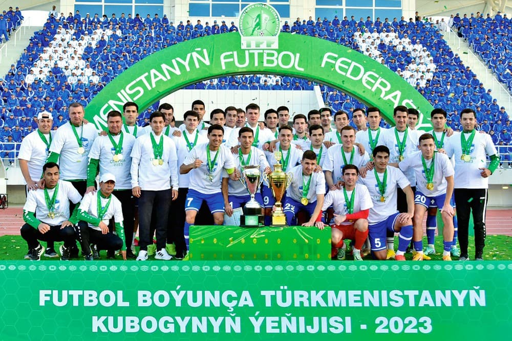 «Аркадаг» не потерял ни одного очка в первенстве Туркменистана по футболу