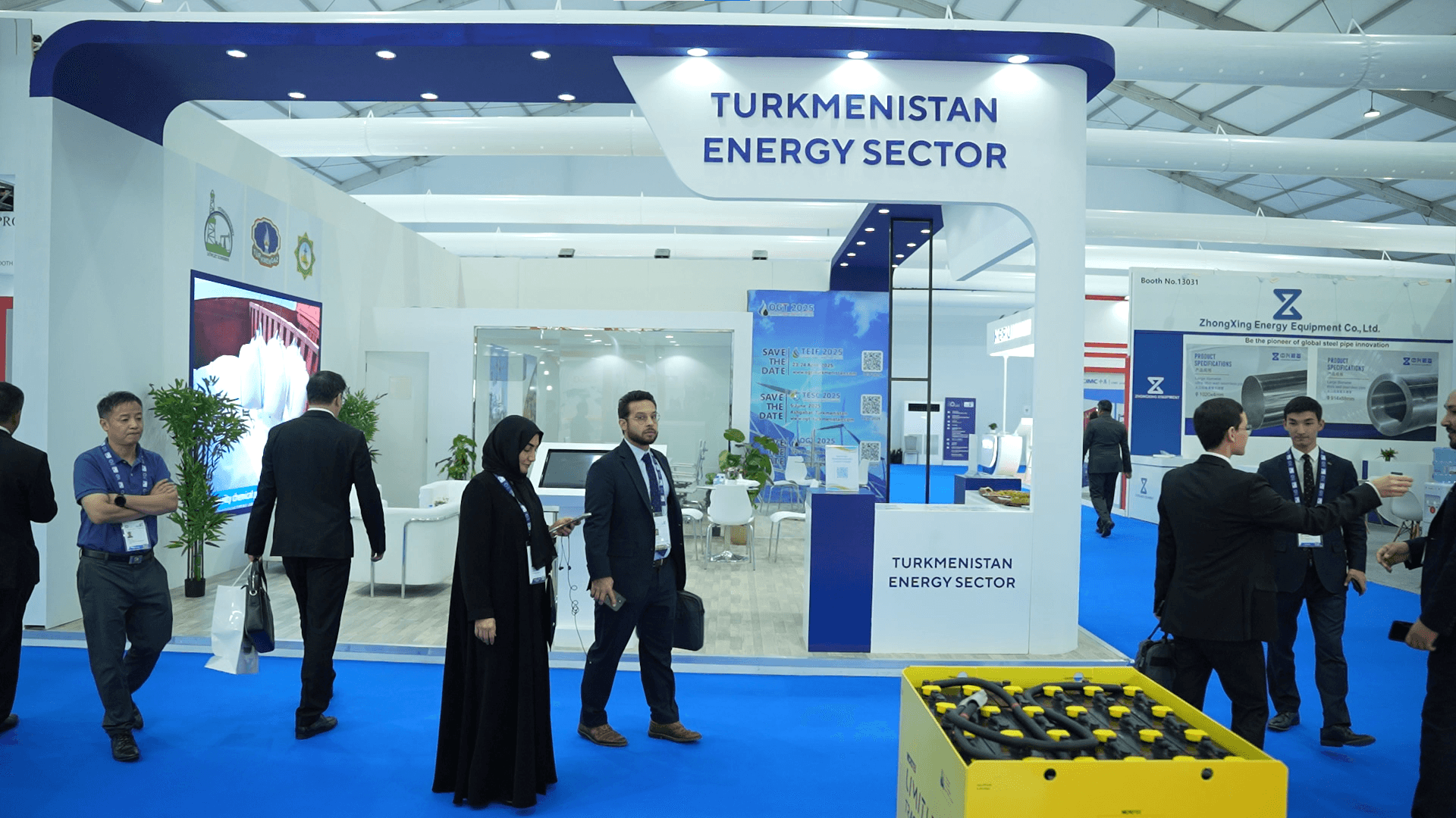 Туркменский нефтегазовый сектор представлен на глобальной энергетической выставке и конференции ADIPEC-2024 в Абу-Даби