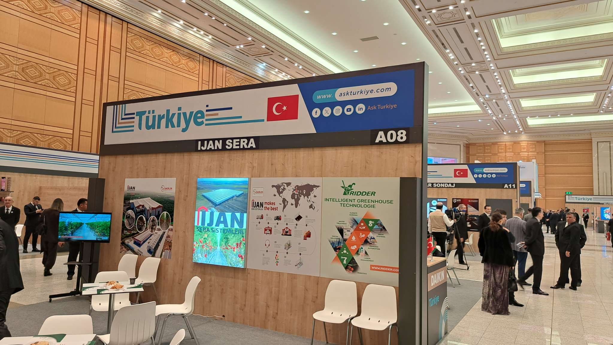 Made in Türkiye: в Ашхабаде началась выставка экспортных турецких товаров