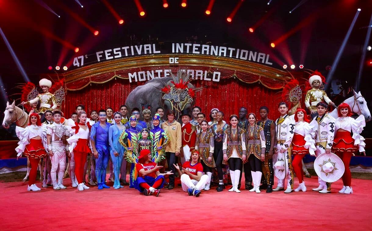 The Triumph of Turkmen riders at the International Circus Festival of Monte-Carlo