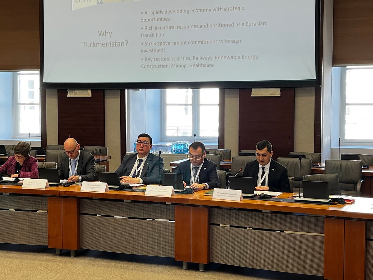 Turkmenistan presents investment opportunities in Brussels: Team Belgium Global Gateway