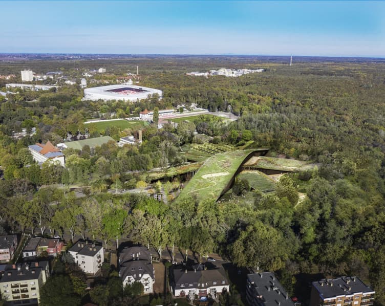 Hungarian Museum of Natural History: Balance of Architecture and Natural Landscape