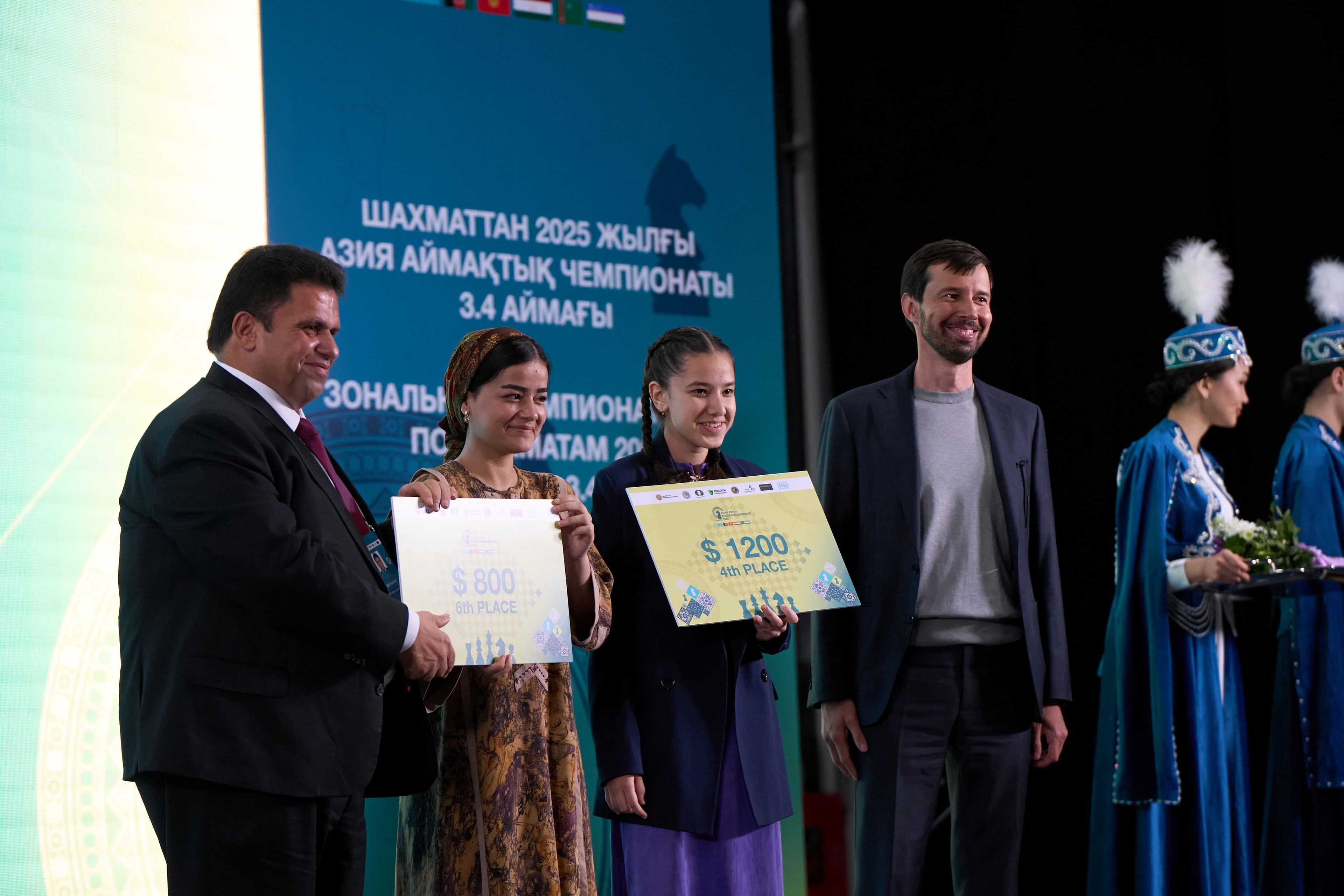 Новые женские имена туркменских шахмат: итоги зонального чемпионата Азии в Алматы