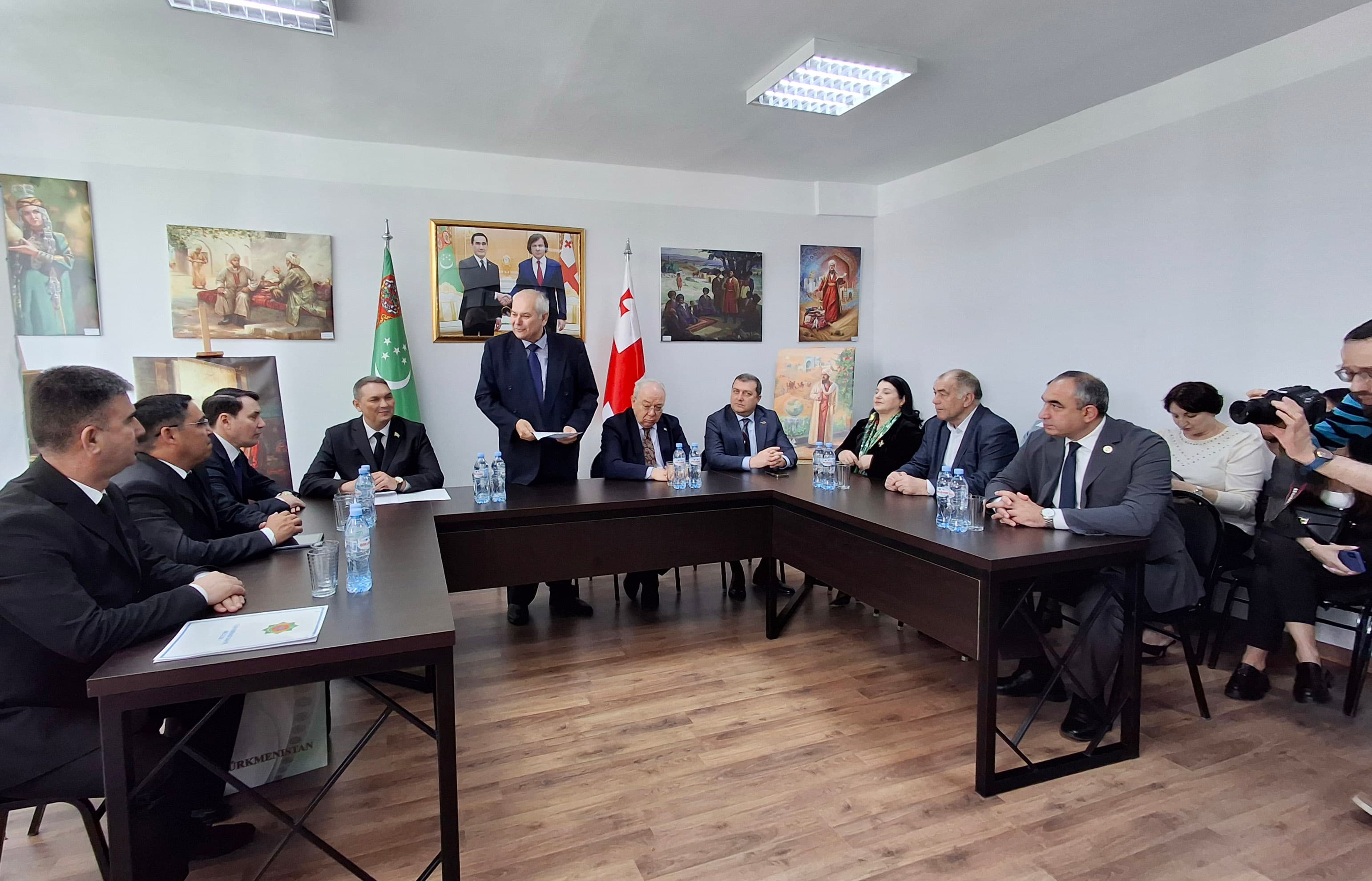 A round table under the title “30th Anniversary of Turkmenistan's Permanent Neutrality: Cooperation for Peace and Trust” was held in Tbilisi