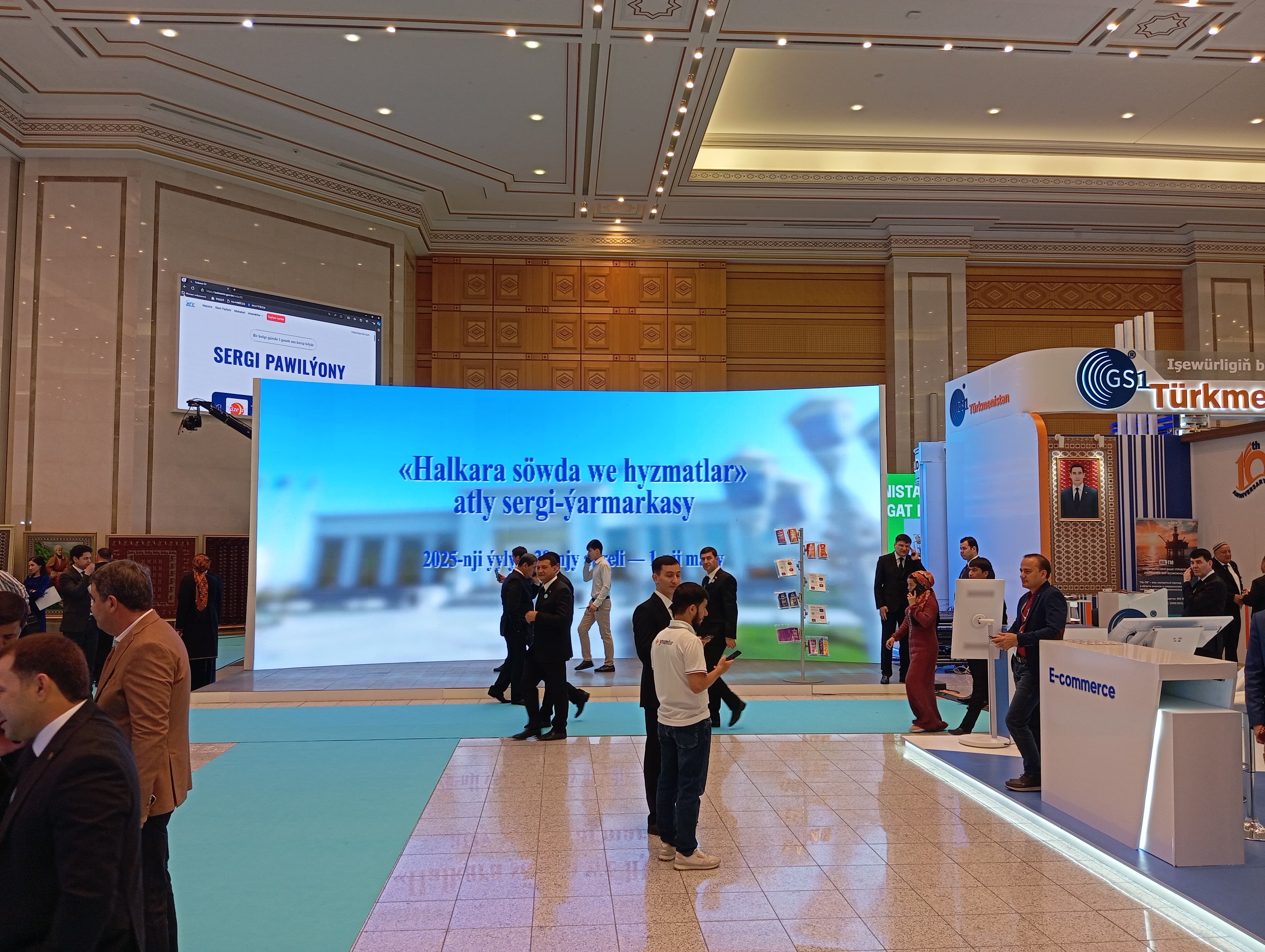 The “International Trade and Services” Exhibition-Fair has opened in Ashgabat