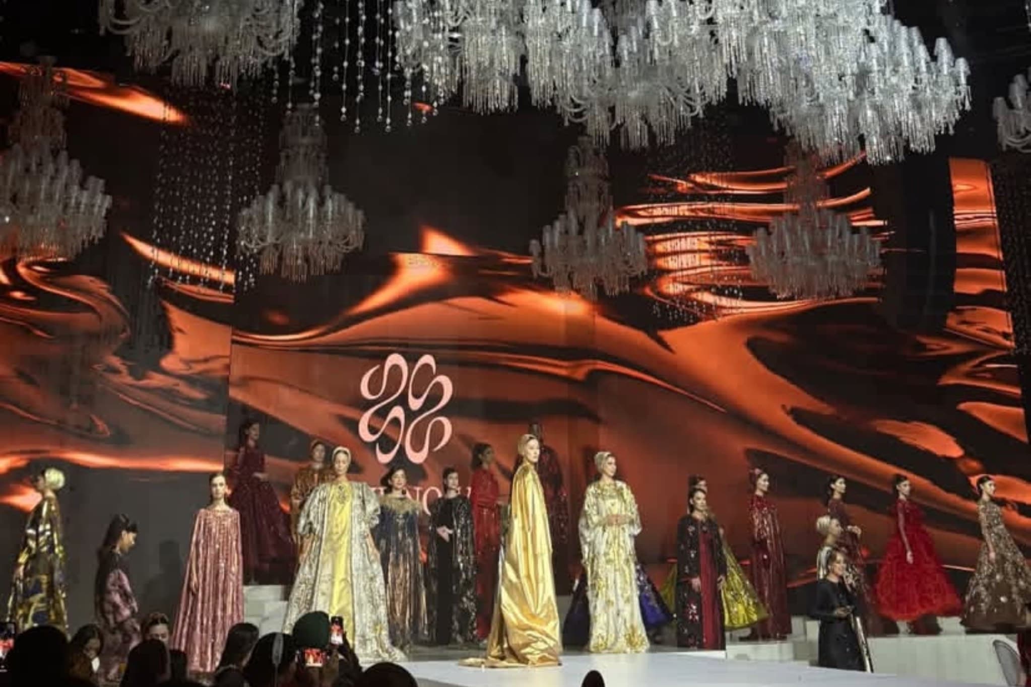 In Ashgabat, a fashion show featuring the "Four Seasons" collection by designer Ayshat Soyunova took place