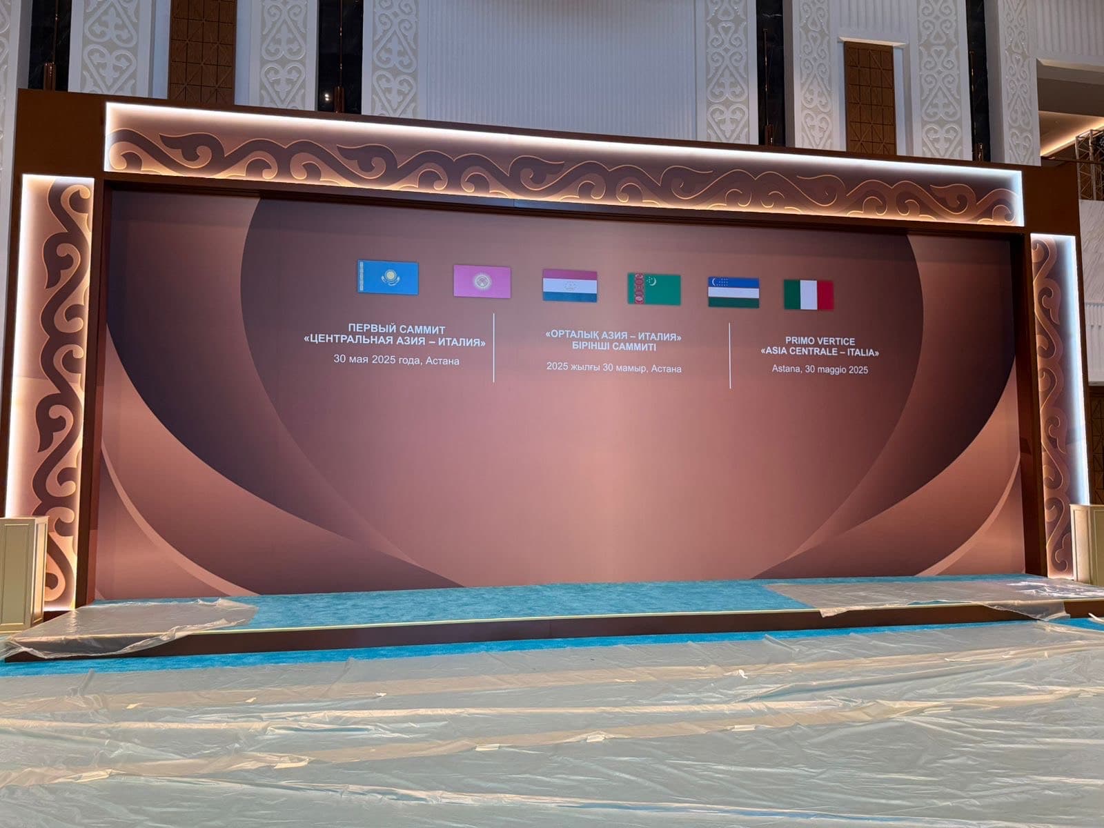 The first summit in the “Central Asia – Italy” format starts in Astana