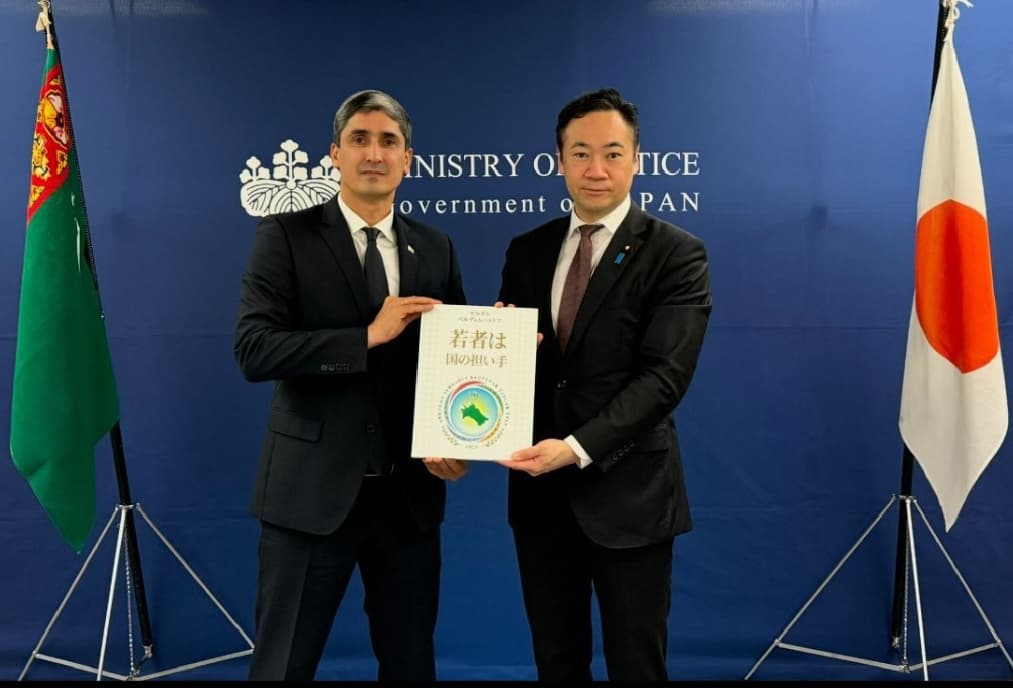 Japan and Turkmenistan Strengthen Cooperation in the Legal Sphere