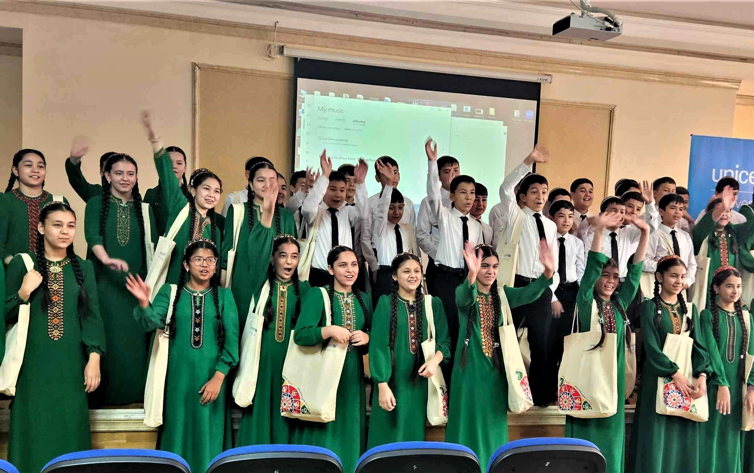 In Ashgabat, informative seminars were held for schoolchildren in anticipation of Children's Day