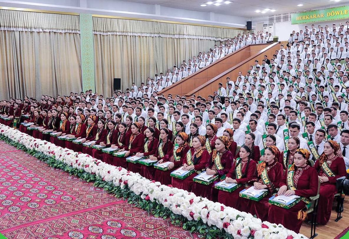Graduation Ceremony Held at Turkmen Agricultural University