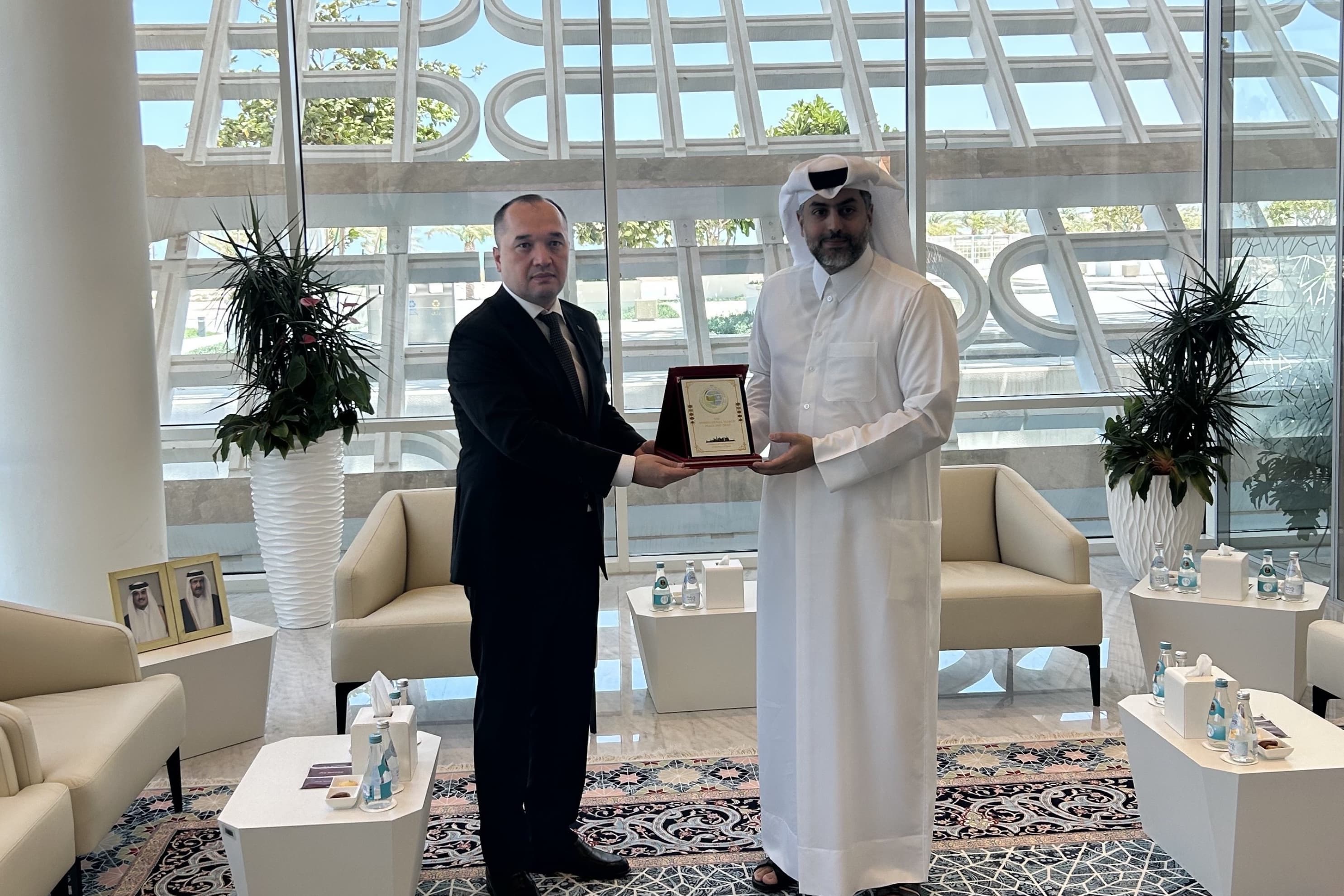 Turkmenistan and Qatar explore economic and investment collaboration at QFZ meeting