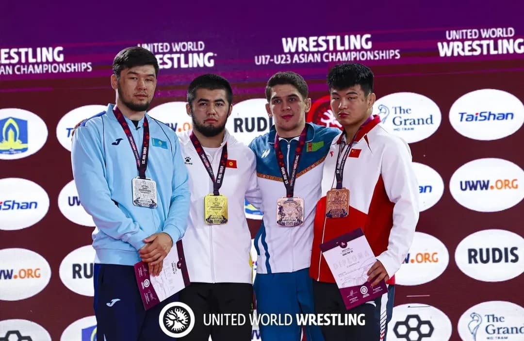 Turkmen wrestlers achieve success at Asian U23 Championship in Vung Tau