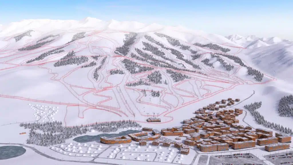 Central Asia's largest ski resort under construction in Kyrgyzstan