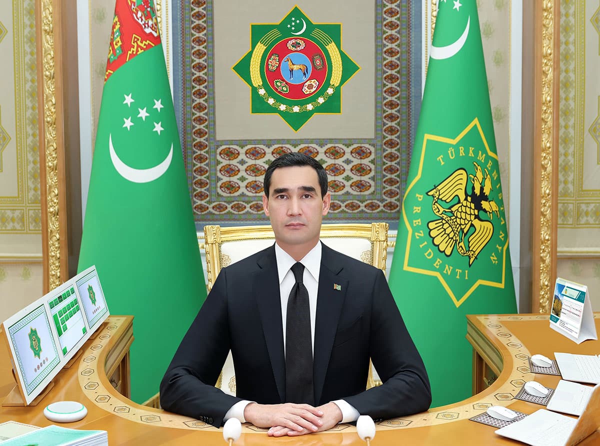 President of Turkmenistan Congratulated the President of the Arab Republic of Egypt on the National Holiday