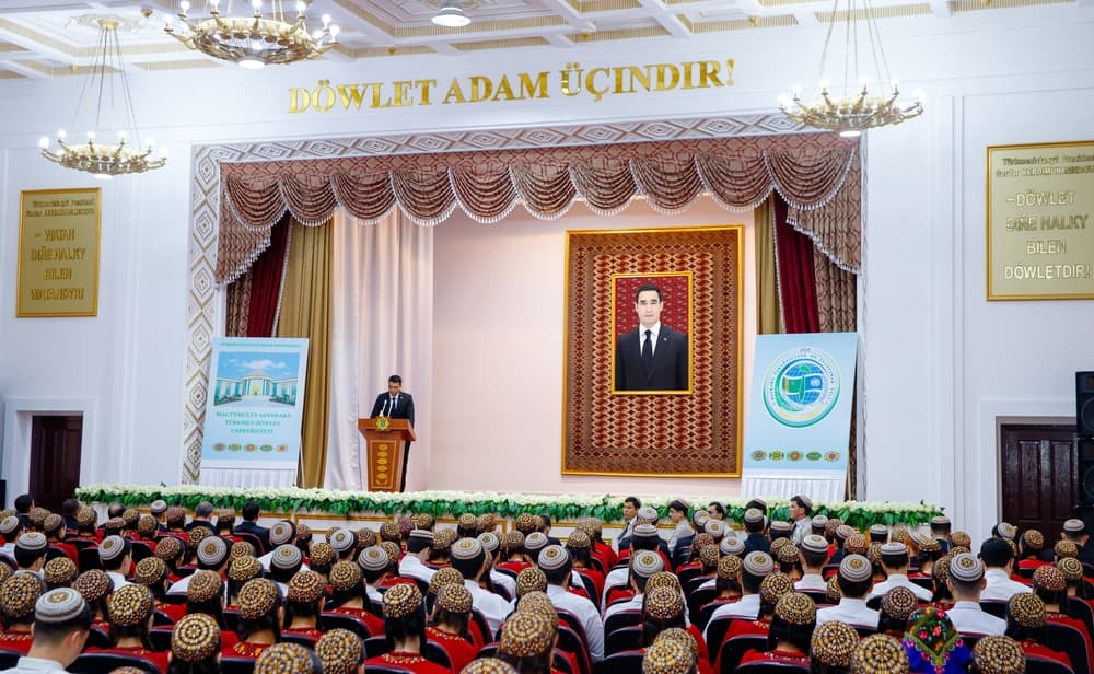 Event at TSU: Education and science in the context of peace and neutrality of Turkmenistan