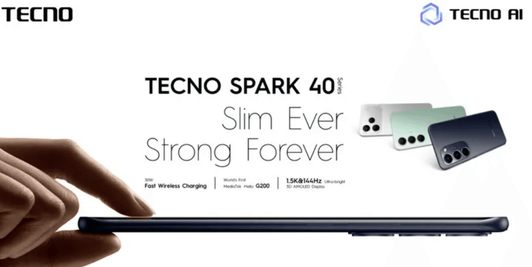 Tecno Spark 40: slim and accessible smartphones with enhanced AI