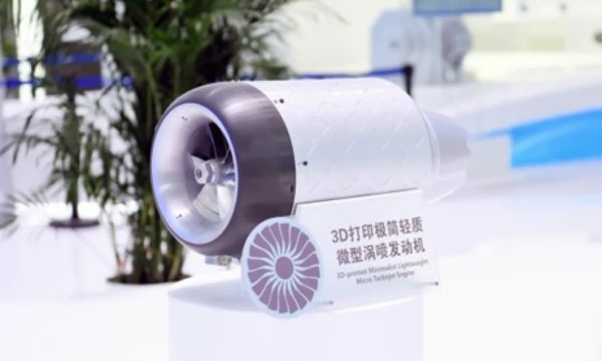AECC conducts first flight of 3D-printed micro-turbine engine