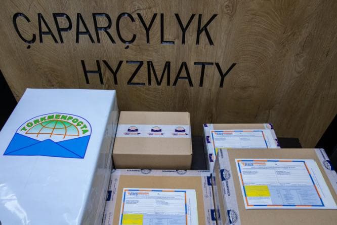 “Turkmenpost” elevates courier delivery standards