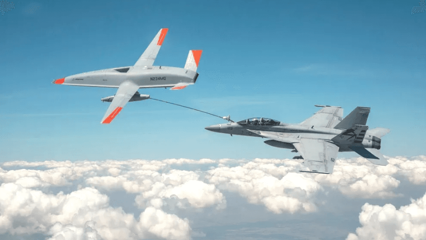 New version of MQ-25 Stingray tanker drone begins trials in the US