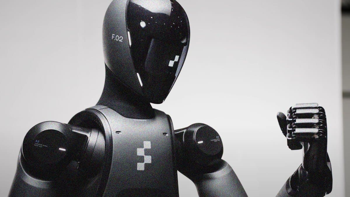 Figure 02 humanoid robot learns to load laundry