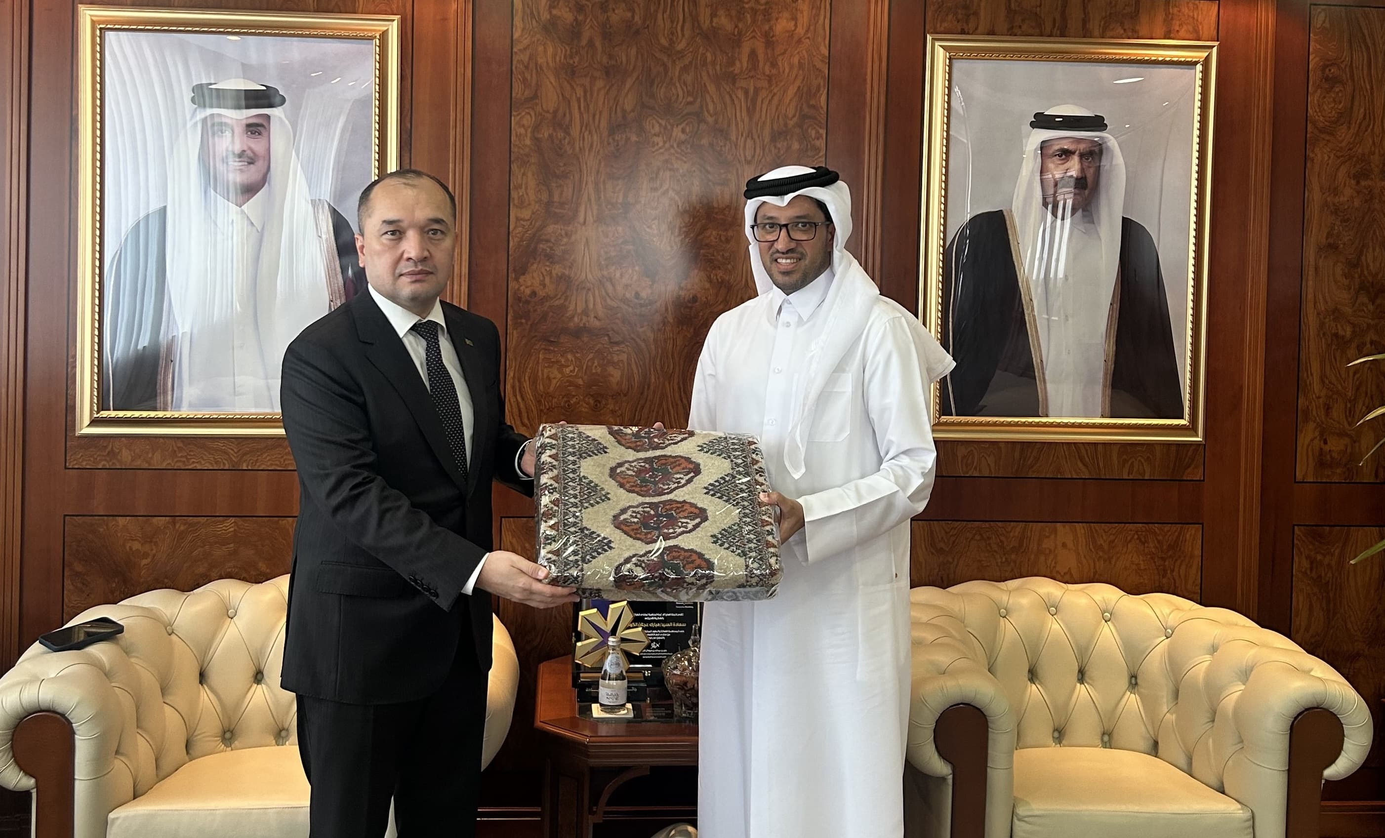 Ambassador of Turkmenistan and Qatari Representative Agree on Organization of International Forums for 2025