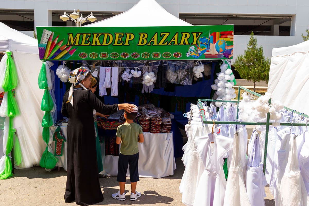 Dashoguz Factory Çeper Supplied School Fairs With a Large Batch of Products