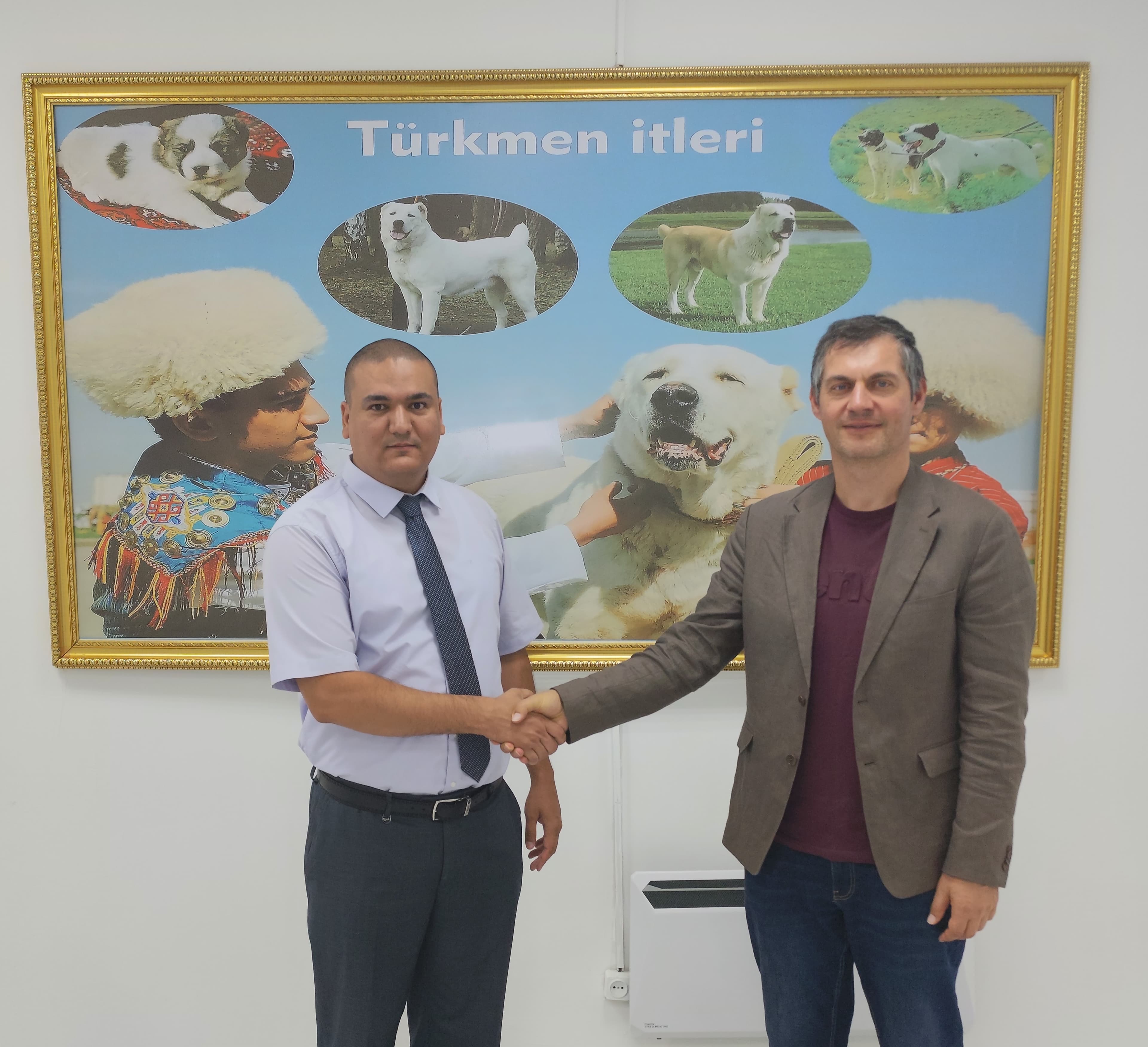 Representatives of the State Veterinary Service and a UNECE consultant met in Ashgabat