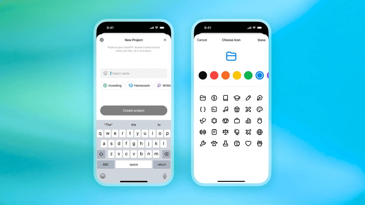 ChatGPT's "Projects" feature is now free for all users