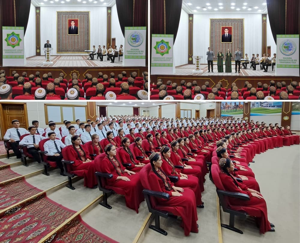 Events held in universities in preparation for the Halk Maslahaty session of Turkmenistan