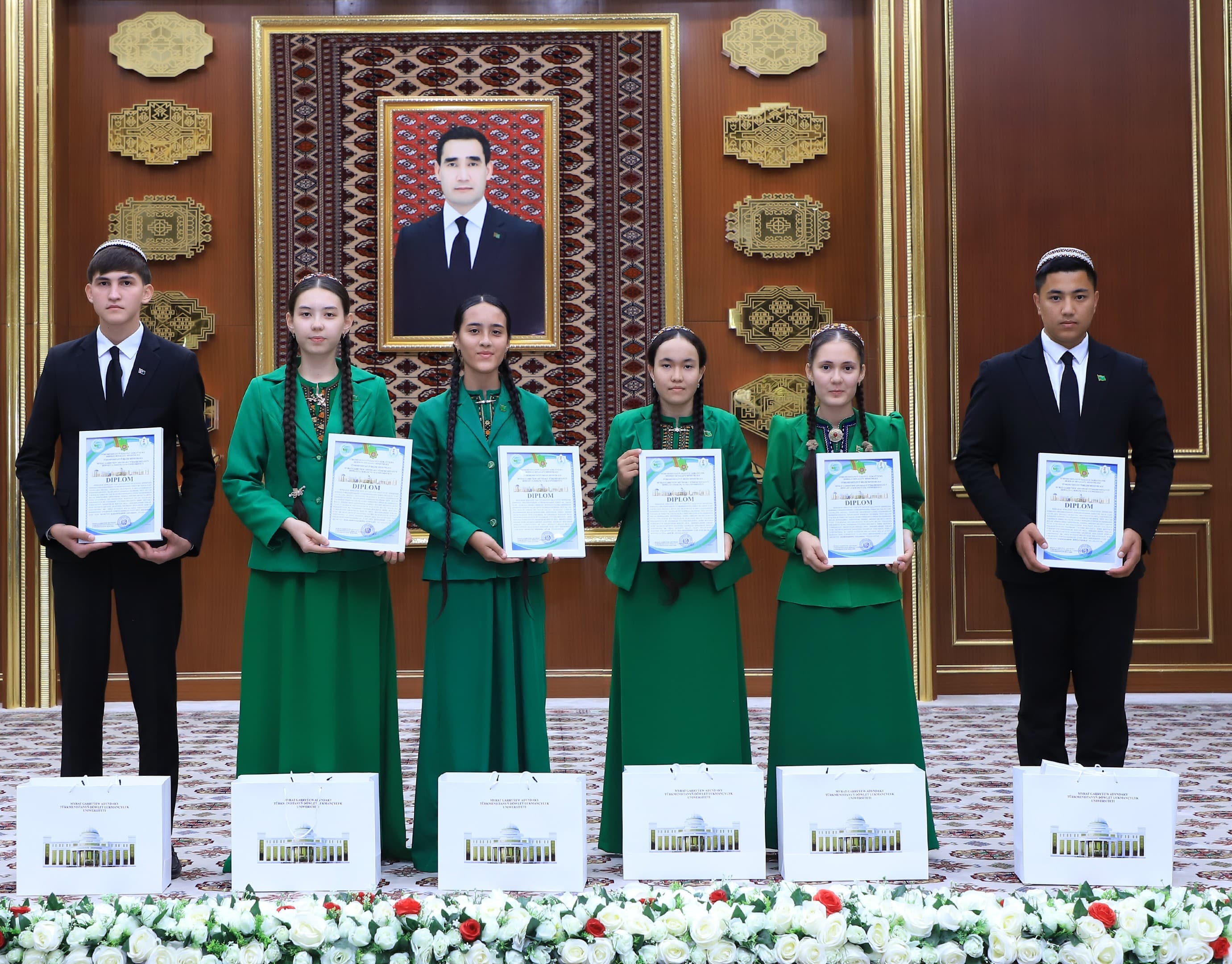 Biology Olympiad among School Students Held at the Medical University of Turkmenistan