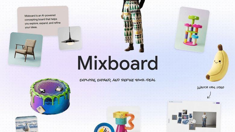 Google launches Mixboard: a new AI service for visualizing ideas