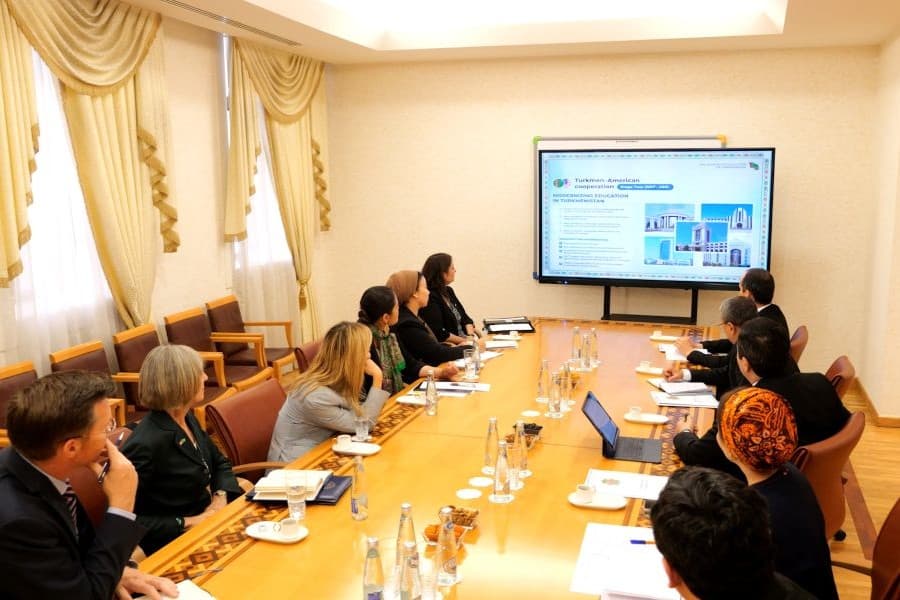 Turkmenistan and the United States Will Update Roadmap for Cooperation in Education
