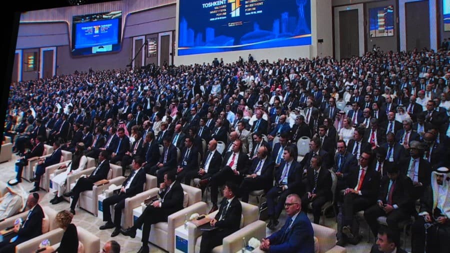 Plenary Session of the 5th International Investment Forum Has Opened in Tashkent — Photo Report