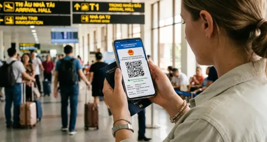 QR Code Is Now Mandatory for Turkmen Citizens Entering Vietnam