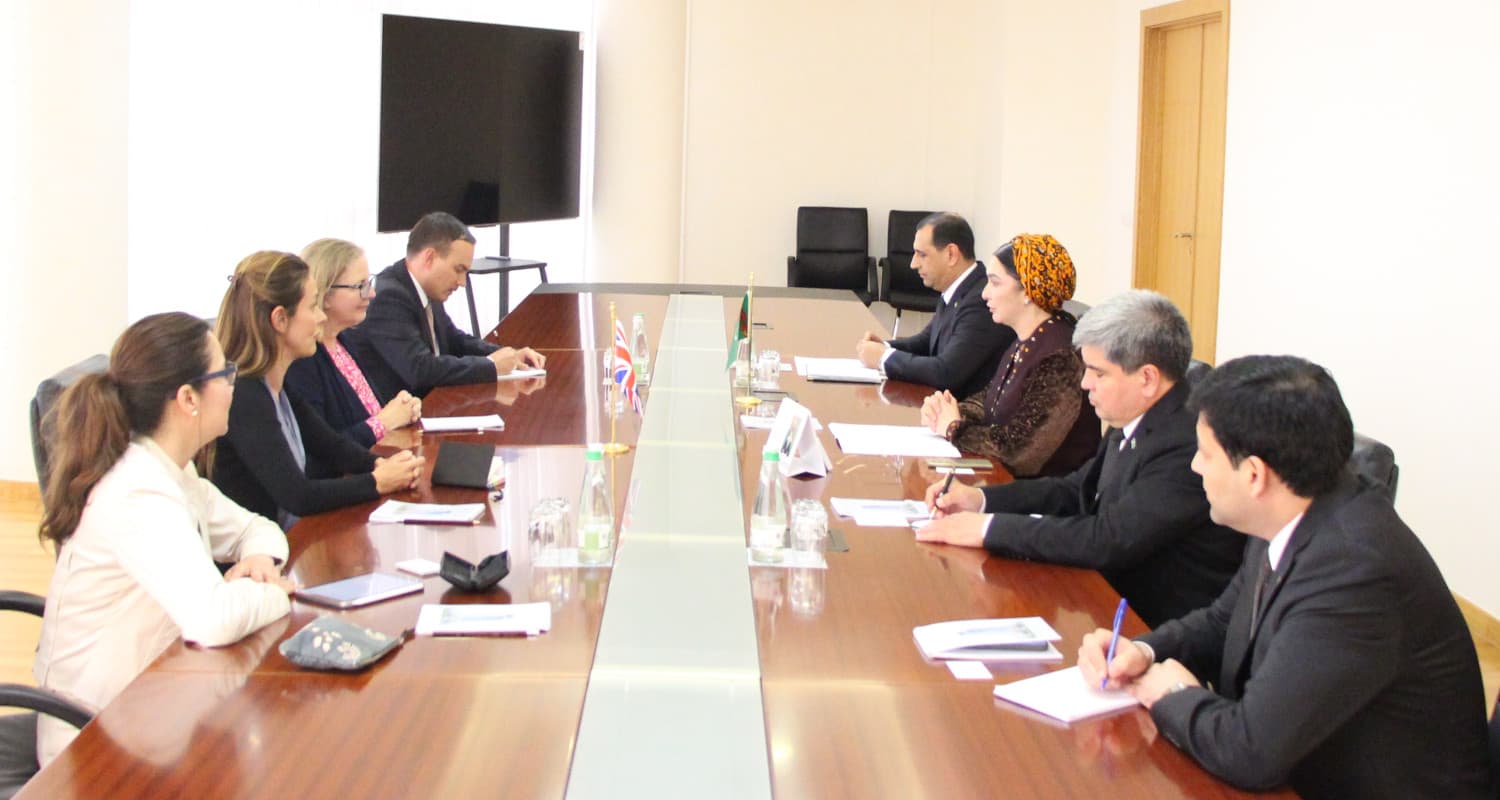 A meeting with the UKEF delegation took place